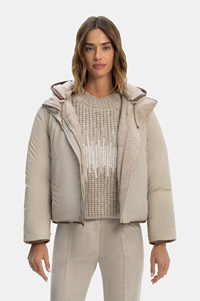 BEIGE WOOL COAT 3