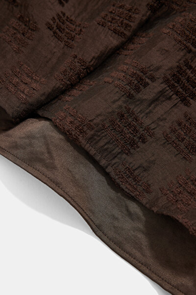 BROWN LONG SLEEVE BLOUSE 4