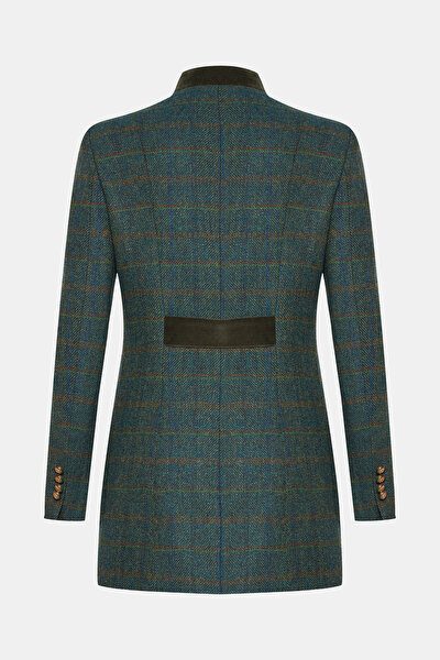 DARK GREEN MANDARIN COLLAR JACKET 9