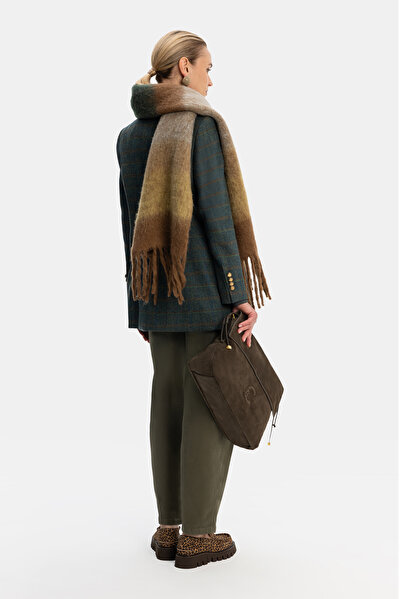 DARK GREEN MANDARIN COLLAR JACKET 5