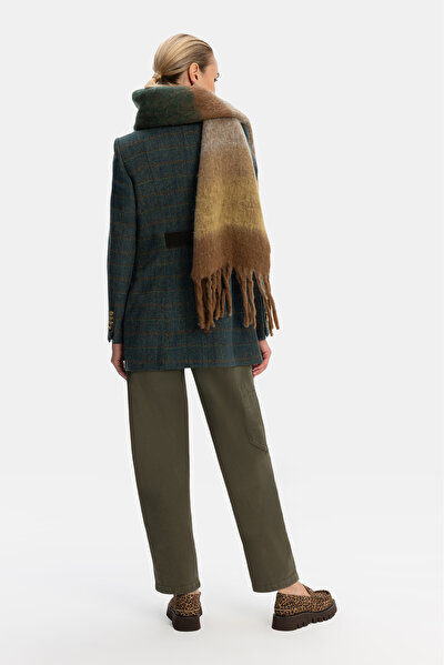 DARK GREEN MANDARIN COLLAR JACKET 13