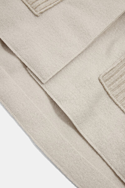 BEIGE HOODIE JACKET 4