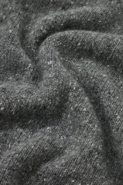 GREY LAPEL COLLAR TRICOT 4