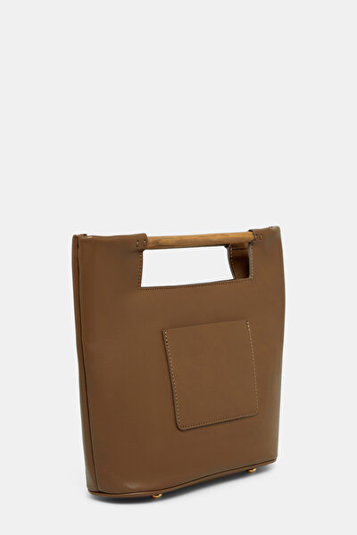TAN LEATHER BAG 3