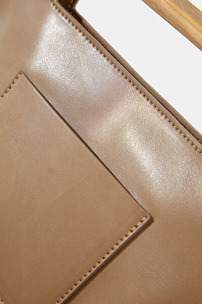 TAN LEATHER BAG 5