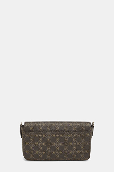 KAHVE MONOGRAM DERİ ÇANTA 4