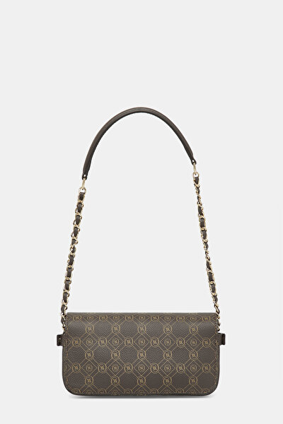 KAHVE MONOGRAM DERİ ÇANTA 4