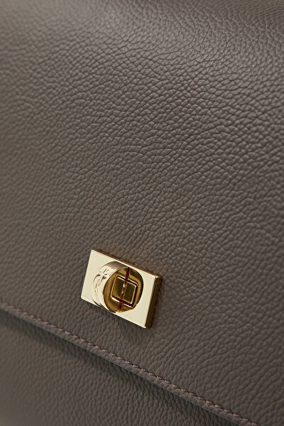 KAHVE MONOGRAM DERİ ÇANTA 5
