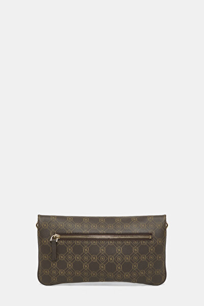 KAHVE MONOGRAM DERİ ÇANTA 4