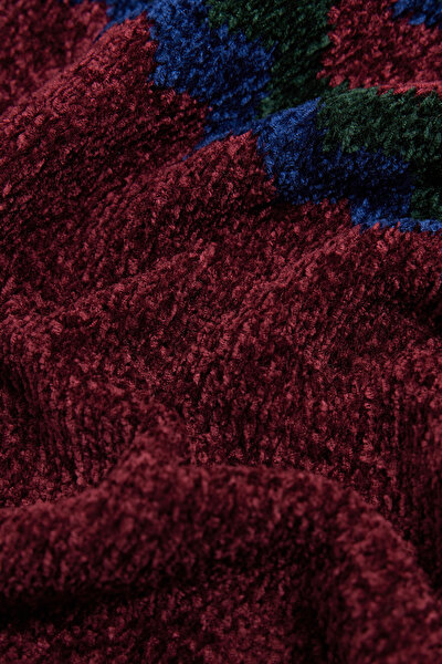 BORDO DİK YAKA TRİKO 4
