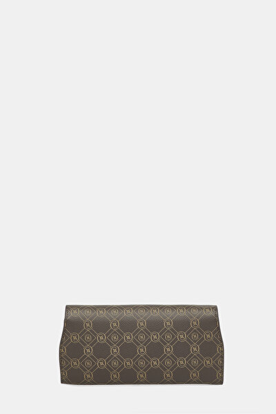 KAHVE MONOGRAM DERİ CÜZDAN 4