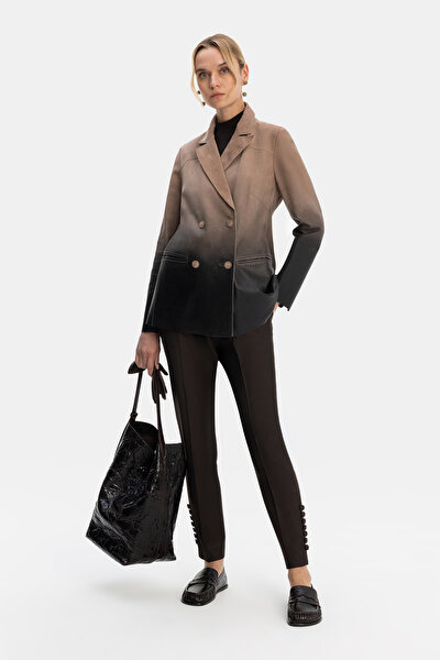 BLACK SWALLOW COLLAR JACKET 5