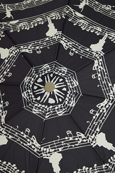 PRINTED ECRU UMBRELLA 4