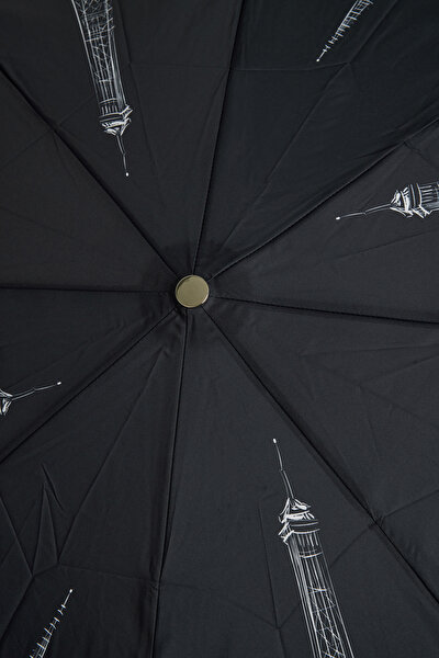 PRINTED ECRU UMBRELLA 4