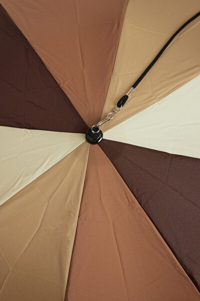 DEGRADE DESIGN DARK BROWN UMBRELLA 3