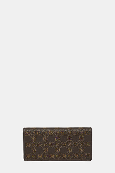 KAHVE MONOGRAM CÜZDAN 3
