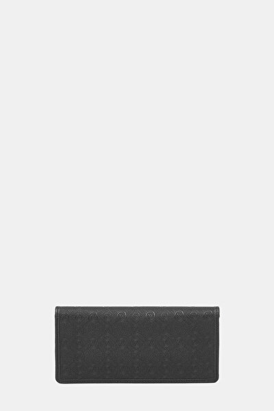 BLACK MONOGRAM WALLET 3