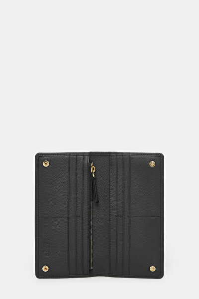 BLACK MONOGRAM WALLET 4