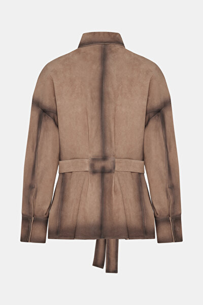 MINK SUEDE JACKET 9