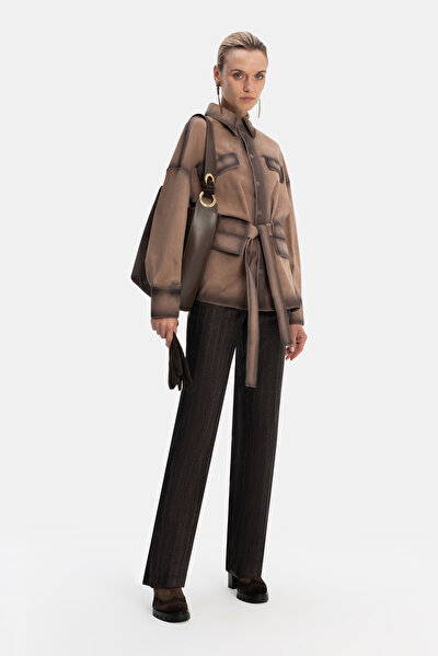 MINK SUEDE JACKET 3