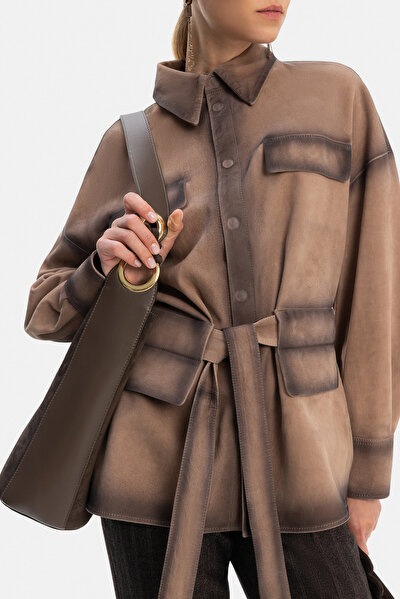 MINK SUEDE JACKET 5