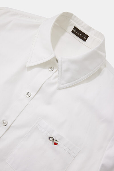 WHITE LONG SLEEVE SHIRT 3