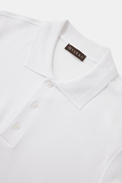 DÜĞMELİ POLO YAKA KISA KOL T-SHIRT 3