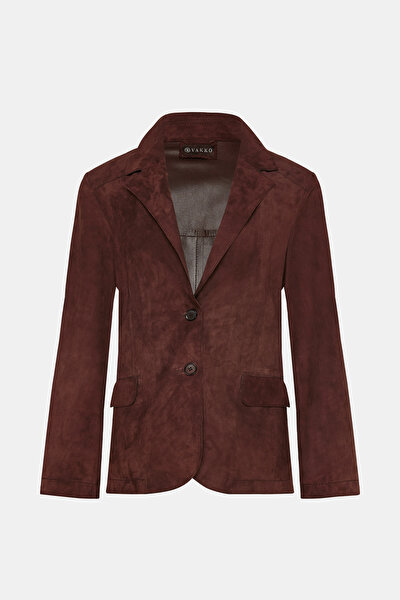 BROWN SUEDE JACKET 3