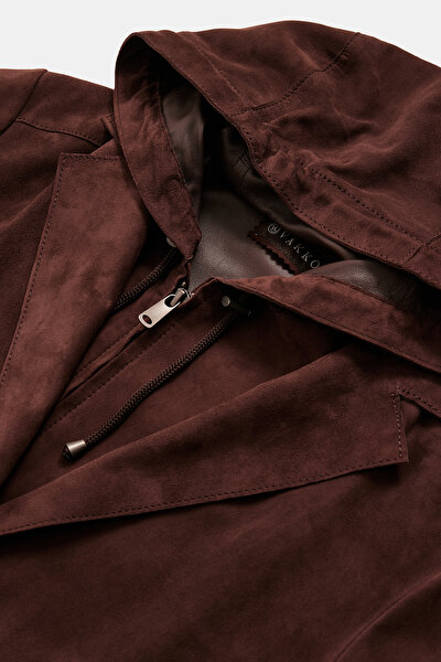 BROWN SUEDE JACKET 4