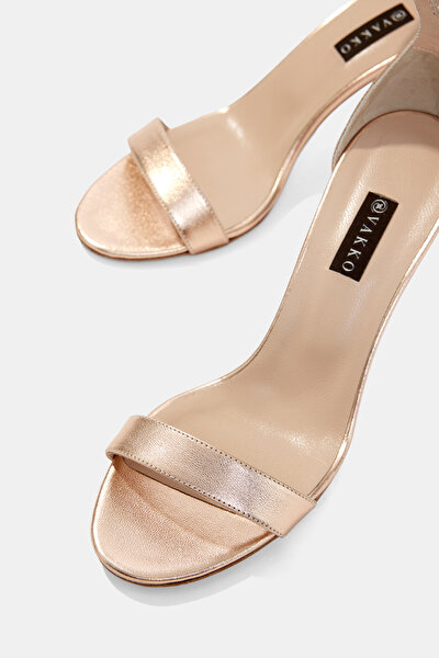 ROSE GOLD LEATHER SHOE 4