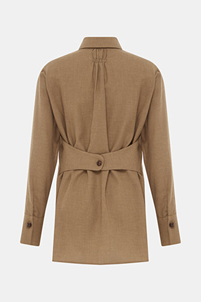 BROWN LONG SLEEVE SHIRT 5