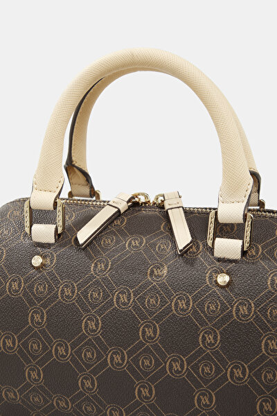 LIGHT BROWN MONOGRAM BAG 5