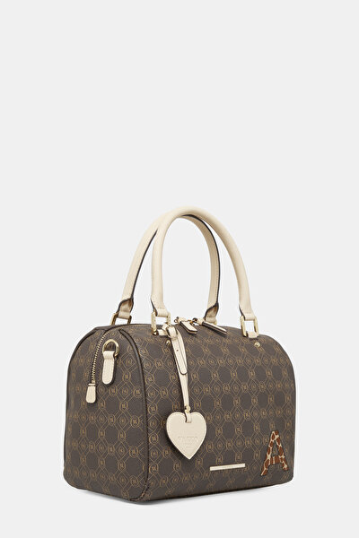 LIGHT BROWN MONOGRAM BAG 3