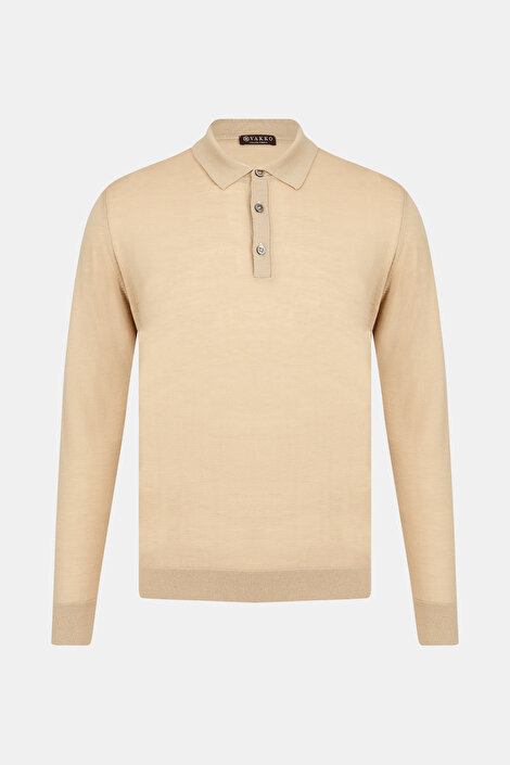 CAMEL POLO YAKA TRİKO