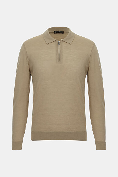 CAMEL POLO YAKA TRİKO