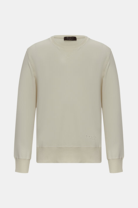 KREM O YAKA SWEATSHIRT_4