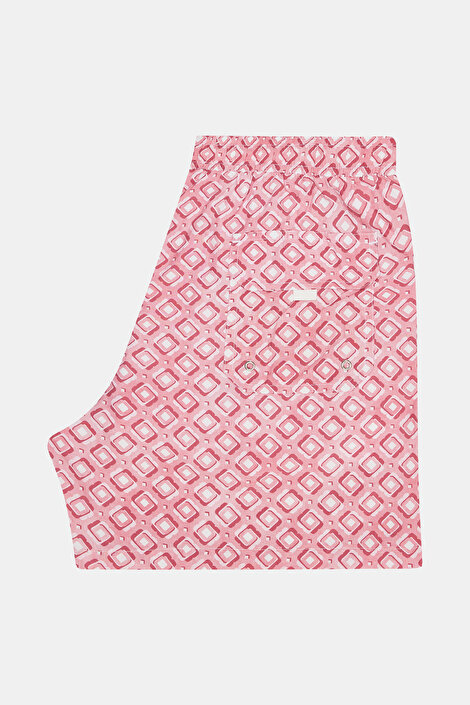 PEMBE DESENLİ LASTİKLİ MAYO_5