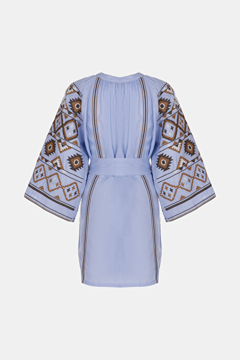 AÇIK MAVİ KETEN KAFTAN_2