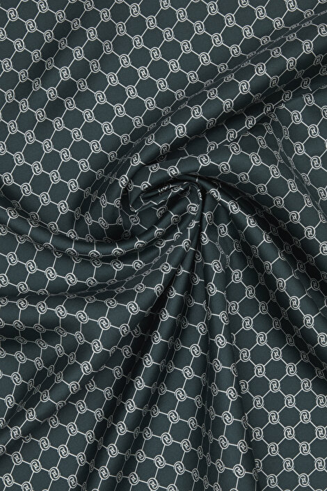 NEFTİ MONOGRAM TWILL EŞARP_3