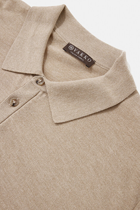 CAMEL POLO YAKA TRİKO_3