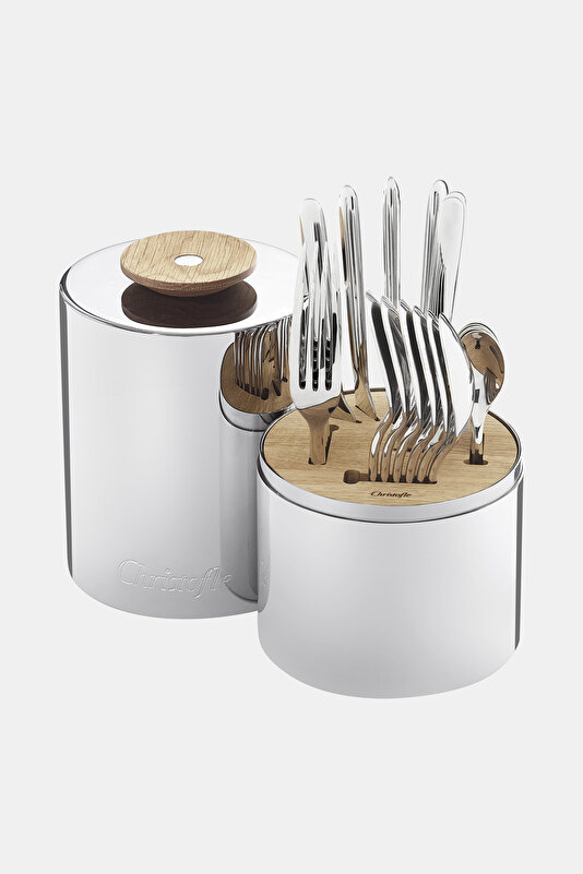 FLATWARE SET FOR 6 PEOPLE (24 PIECES) ESSENTIEL STAINLESS ST 3