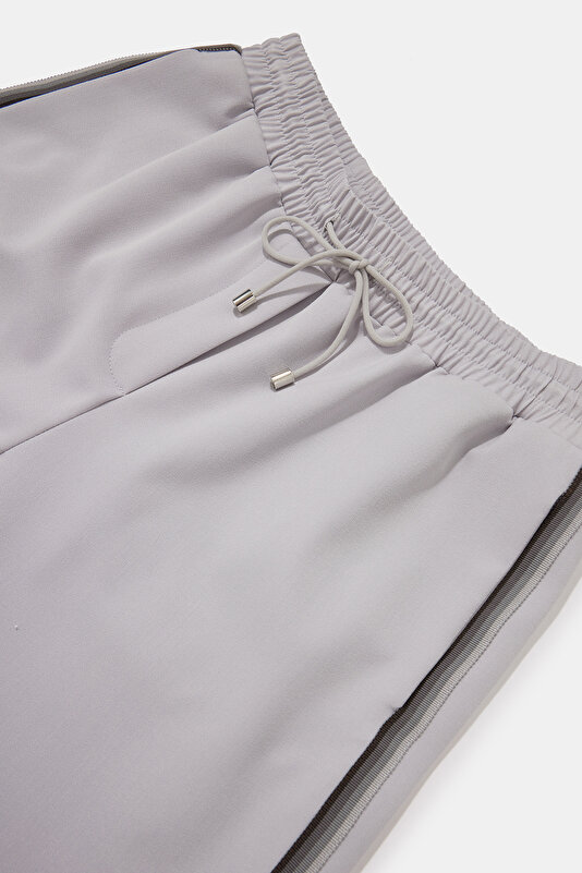 LIGHT GREY STRAIGHT CUT TROUSERS 4