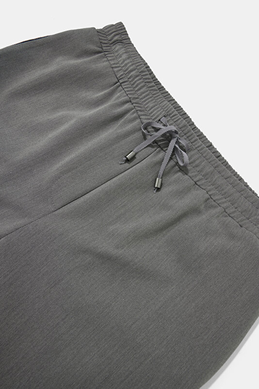 DARK GREY STRAIGHT CUT TROUSERS 4