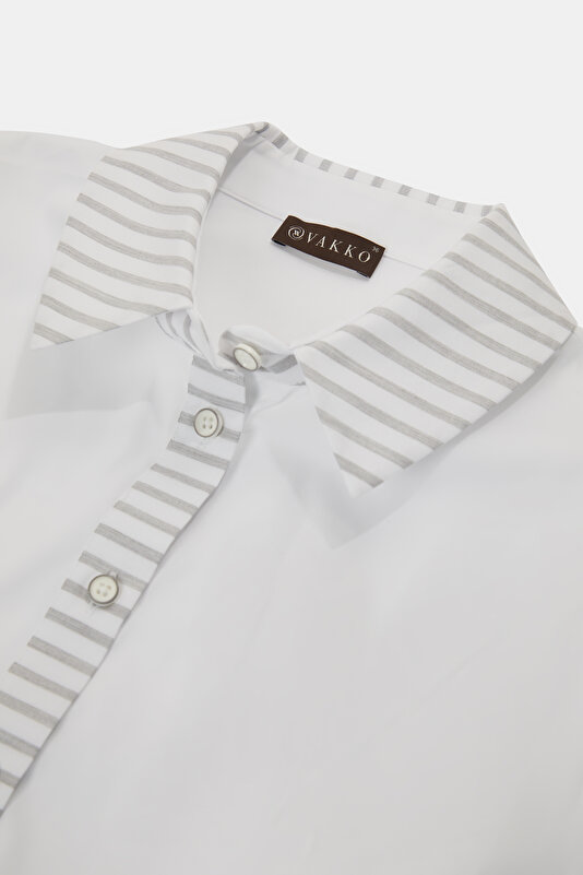 WHITE SHORT SLEEVE SHIRT 3