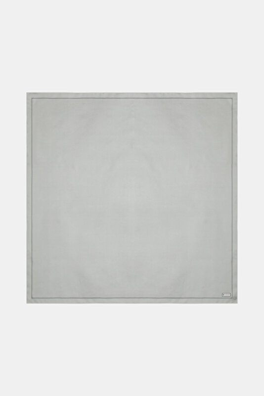 SILVER TWILL SCARF