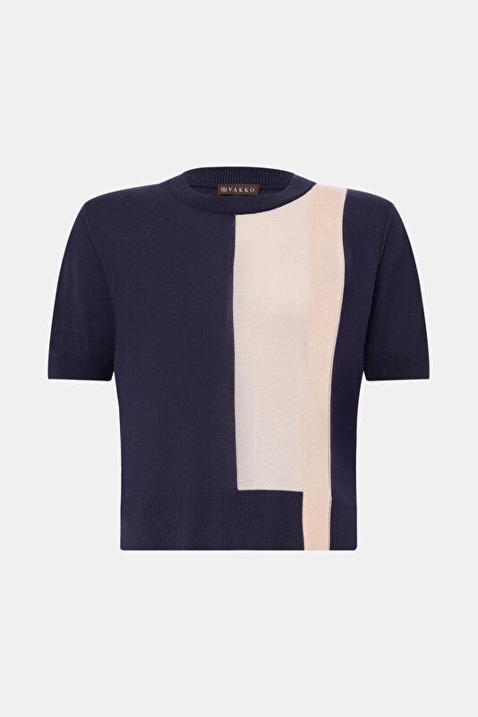 POWDER BASIC / ROUND NECKLINE TRICOT JERSEY