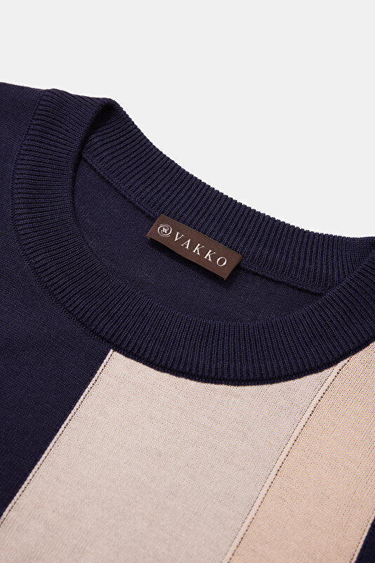POWDER BASIC / ROUND NECKLINE TRICOT JERSEY 3