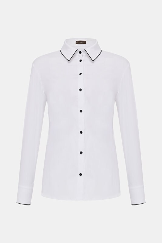 WHITE LONG SLEEVE SHIRT