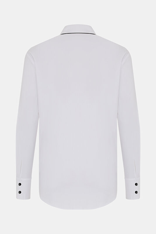 WHITE LONG SLEEVE SHIRT 2