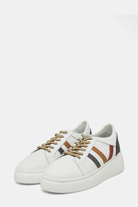 BRICK LEATHER SNEAKER 2